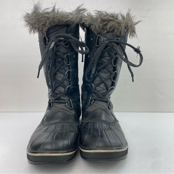 Sorel Black Tofino Lace Up Winter Boot - Picture 6 of 16